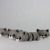 3D Printed Cat & Raccoon Keychains – Poseable, Cute, Gift for Animal Lovers - Image 7