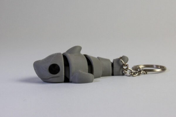 Flexi Shark Keychain – Articulated 3D Printed Shark - Image 9