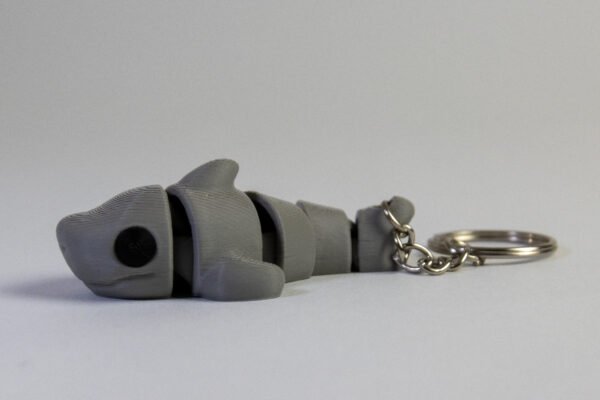 Flexi Shark Keychain – Articulated 3D Printed Shark - Image 8