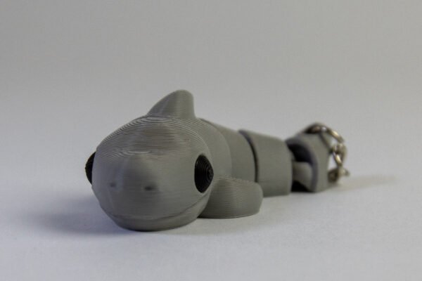 Flexi Shark Keychain – Articulated 3D Printed Shark - Image 6