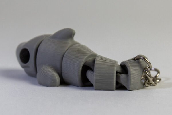Flexi Shark Keychain – Articulated 3D Printed Shark - Image 5