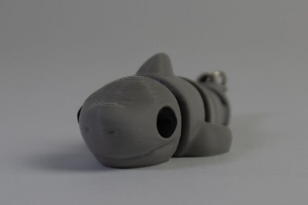 Flexi Shark Keychain – Articulated 3D Printed Shark - Image 4